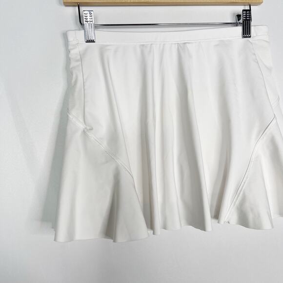 Athleta XSmall XS White Match Point Skort Tennis Run Golf Internal Shorts Pocket - Picture 3 of 12